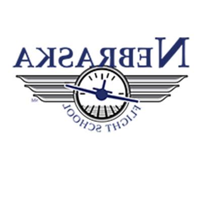 内布拉斯加州飞行学校标志